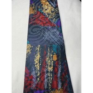 Stringbeans Men's Tie‎ Abstract Geometric Pattern Silk Blend